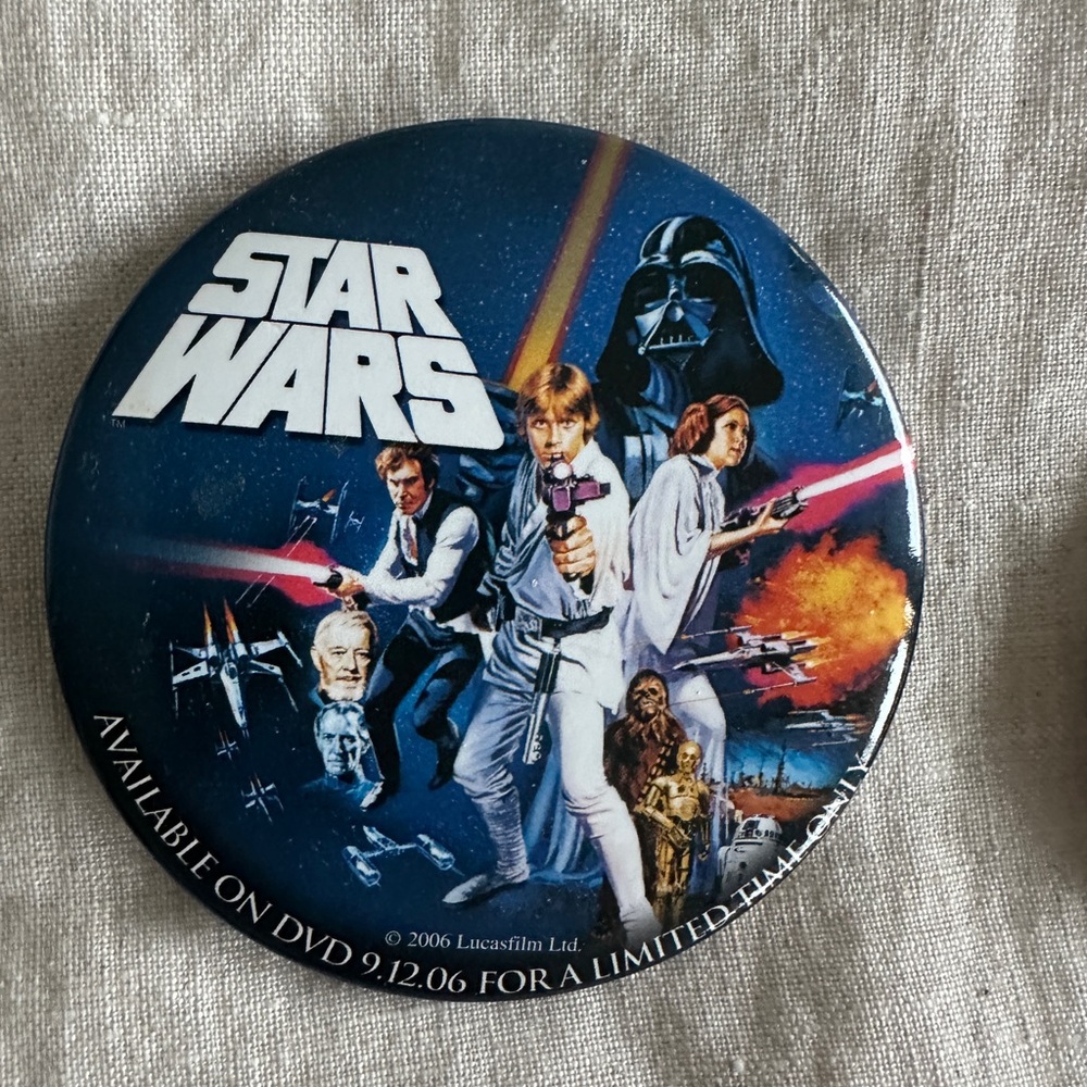 Star Wars Button collection